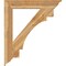 Ekena Millwork Merced Traditional Rough Sawn Bracket, Western Red Cedar, 6"W x 42"D x 48"H BKT06X42X48MRC01RWR - alternate 2